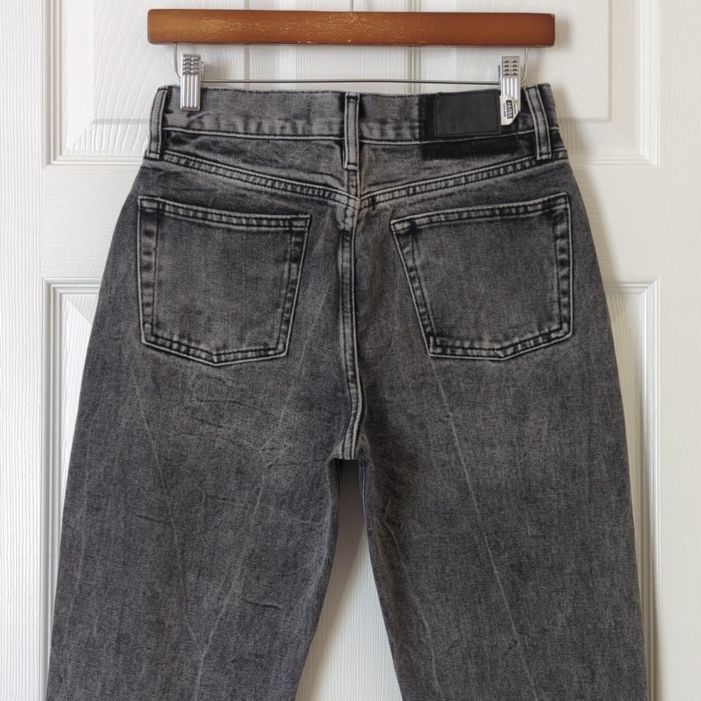 Superdry Classic High Waisted Straight Leg Rigid Jeans Lenox Grey 26/30 - Picture 5 of 16